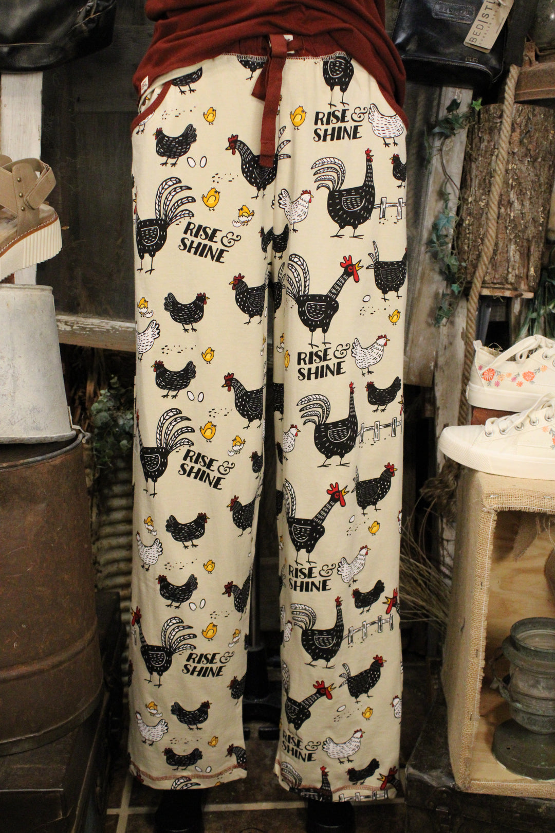 Rise And Shine Cotton Pajama Set