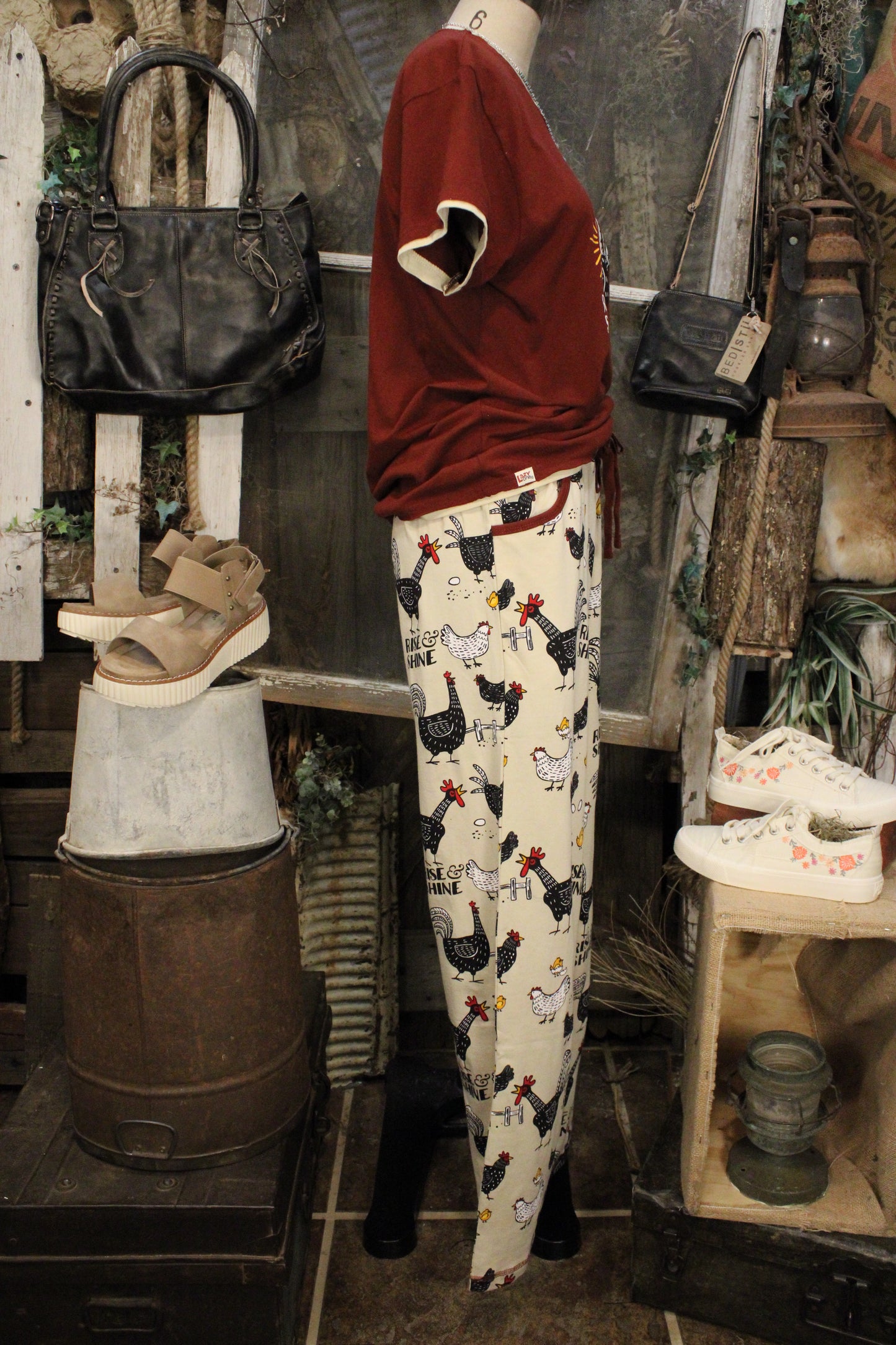 Rise And Shine Cotton Pajama Set