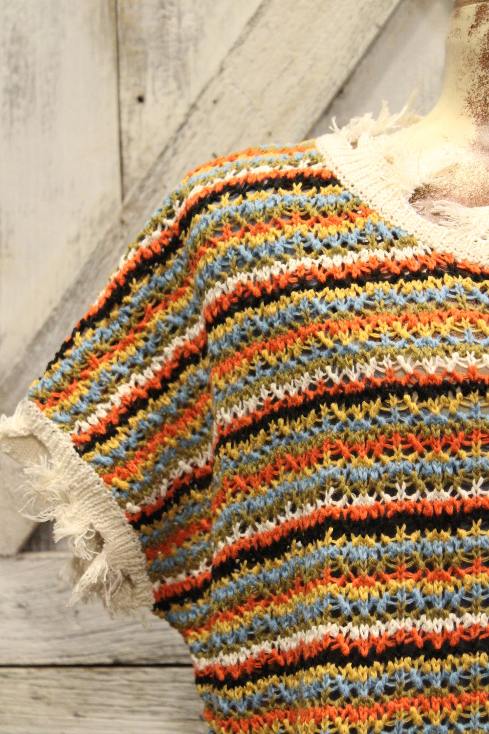 Shabby Chic Open Weave
