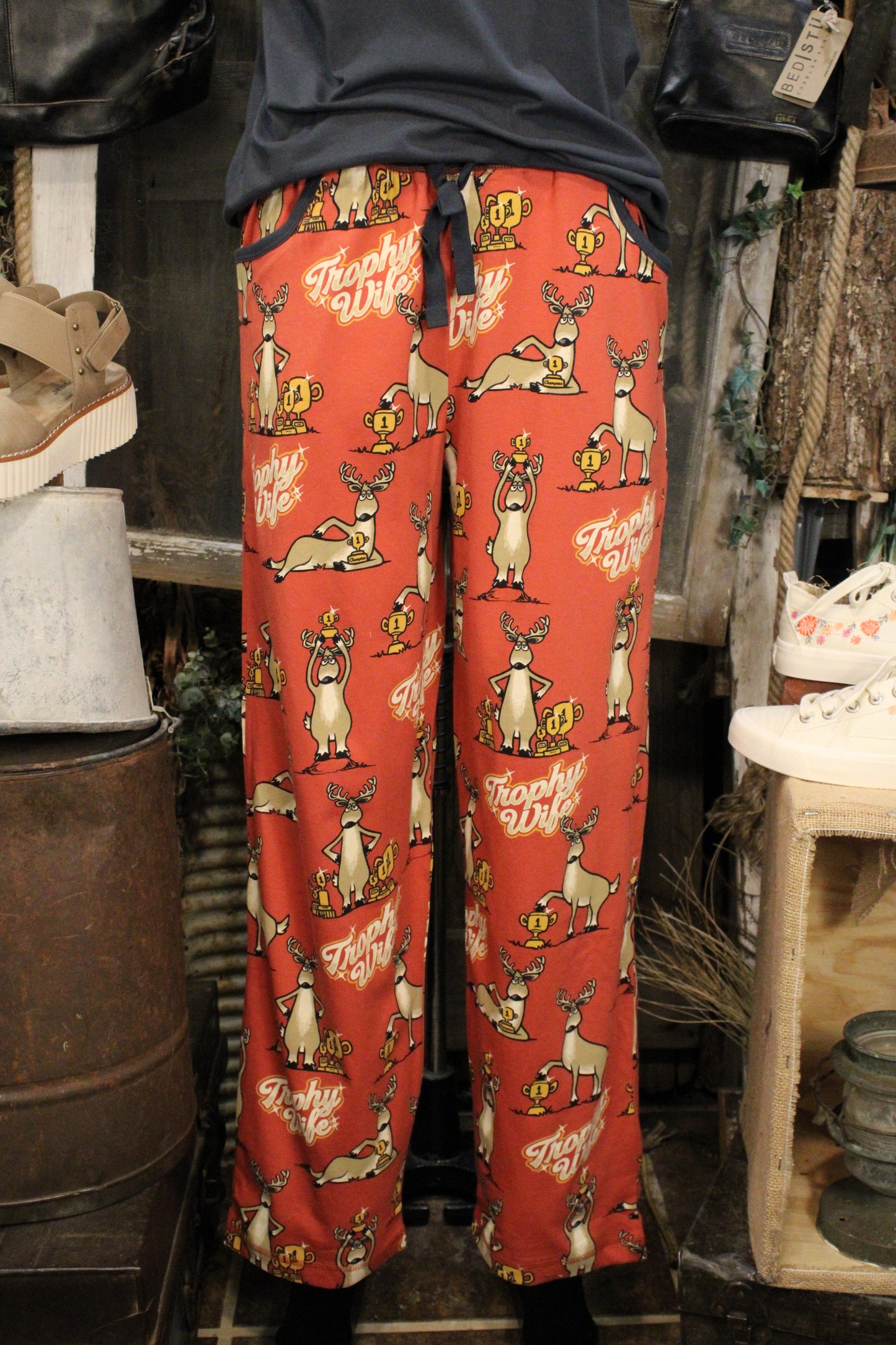 Trophy Wife Cotton Pajama Set