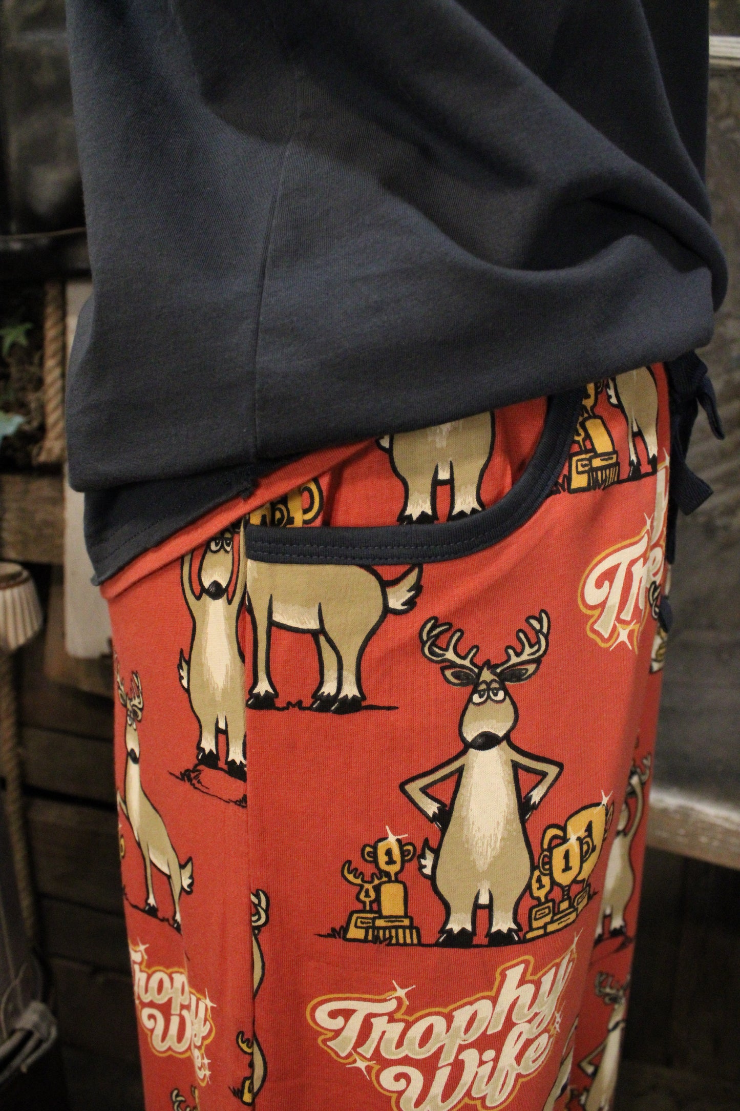 Trophy Wife Cotton Pajama Set