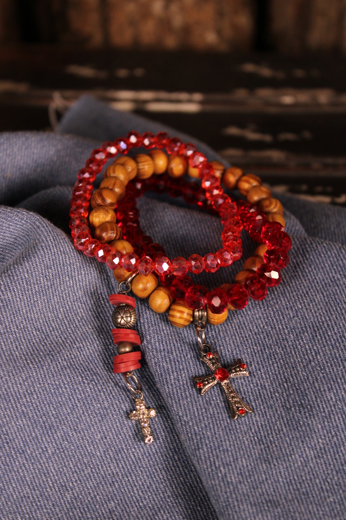 FGO Crimson Silverwood Bracelet Set