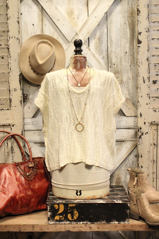 Hint Of Gold Lightweight Sweater