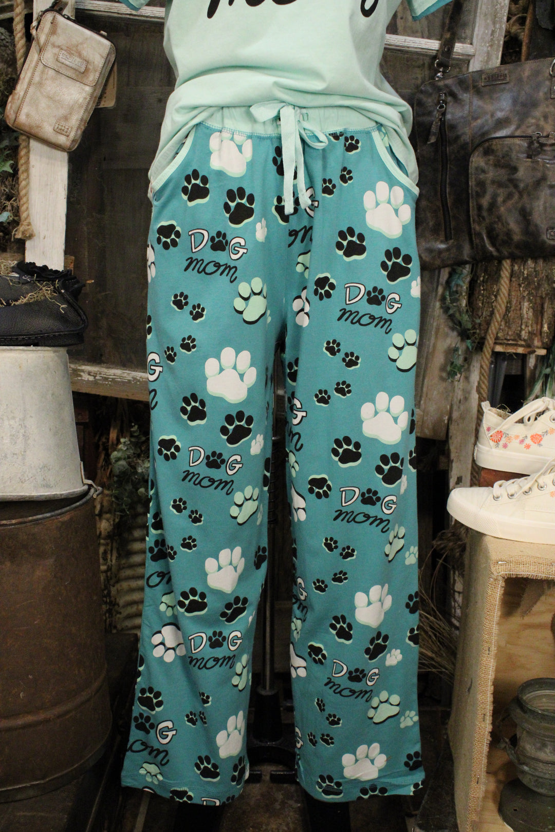 Dog Mom Cotton Pajama Set