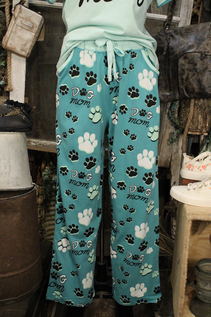 Dog Mom Cotton Pajama Set