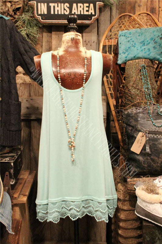 Layering Basic Tank, Farm Girls Fancy Frills