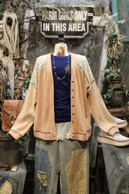 Autumn Apricot Cardigan