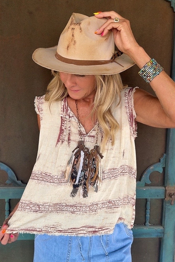 Sunkissed Blush Blouse