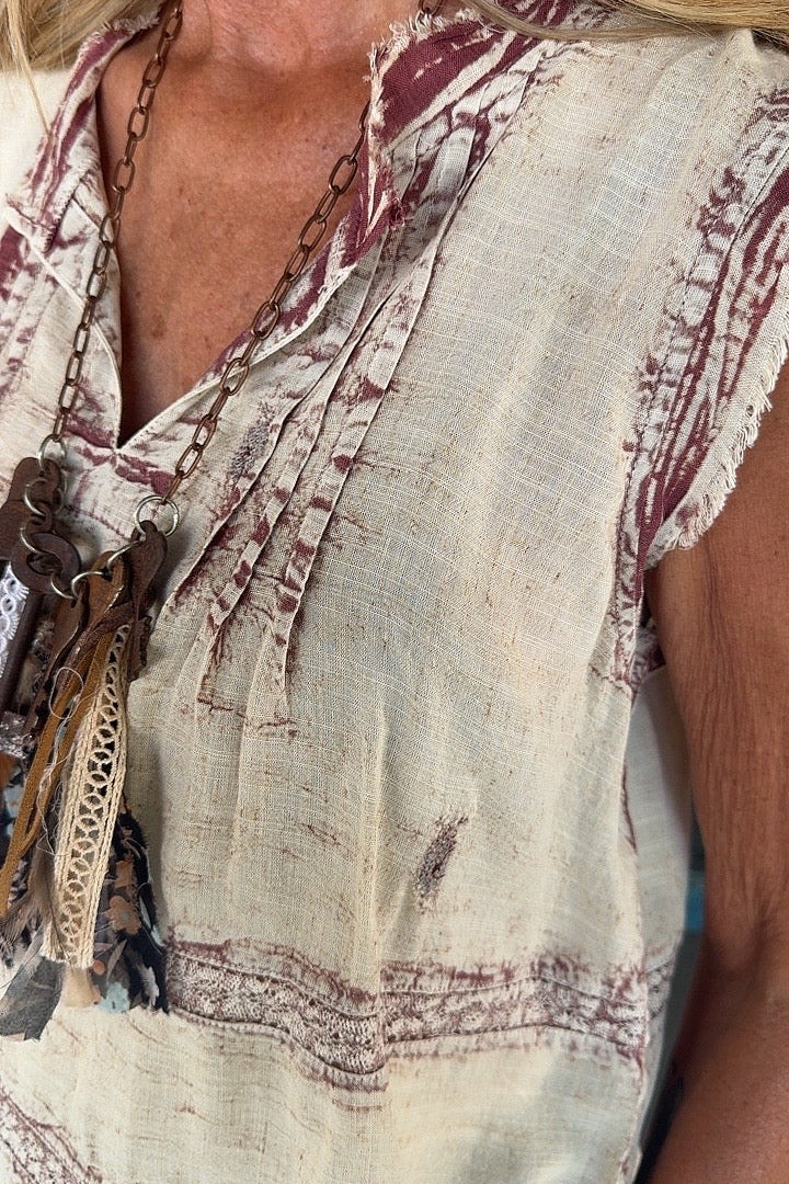 Sunkissed Blush Blouse
