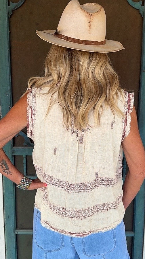 Sunkissed Blush Blouse