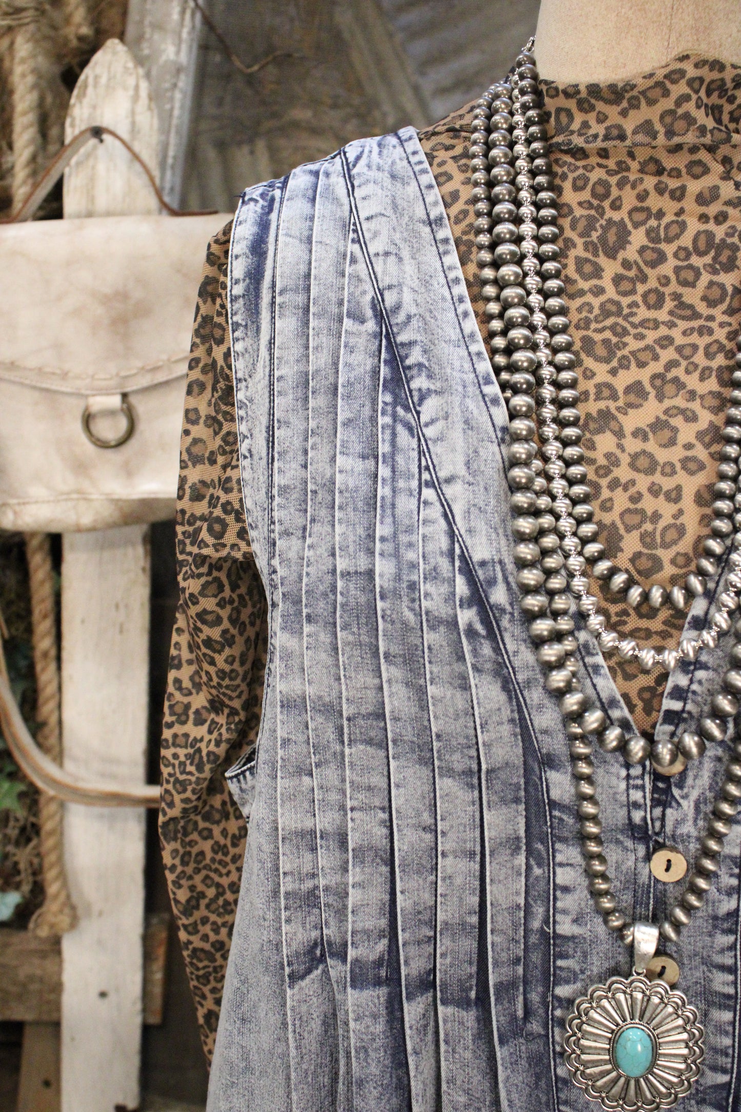 Blue Skies Capri Romper