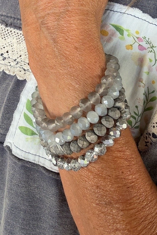 Sparkle And Shine Smoke Bracelet Set