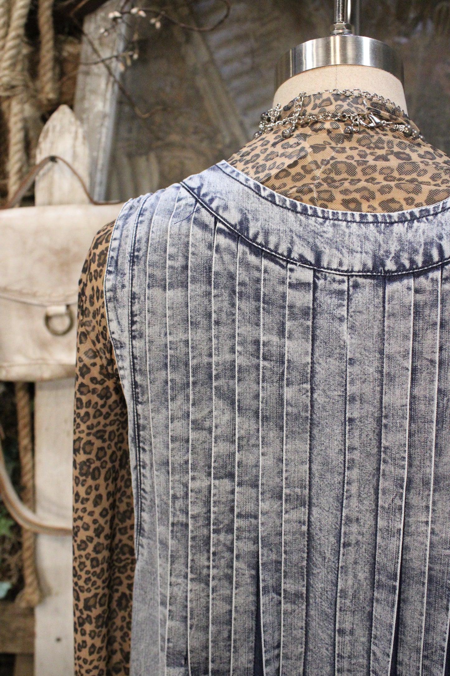 Blue Skies Capri Romper