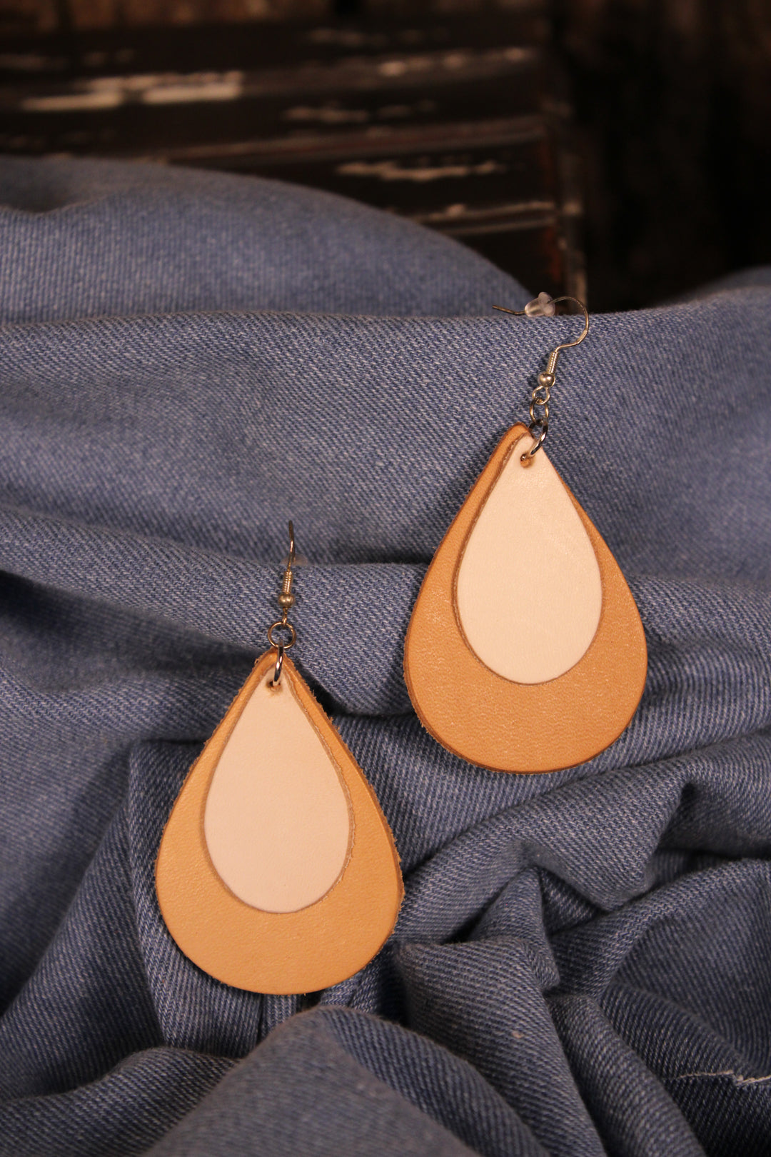 FGO Chelsea Leather Earrings