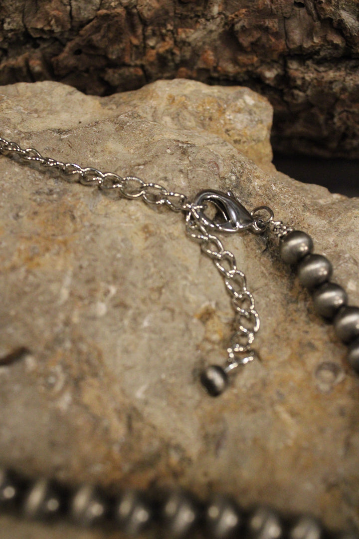 Pressed Prairie Flower Necklace