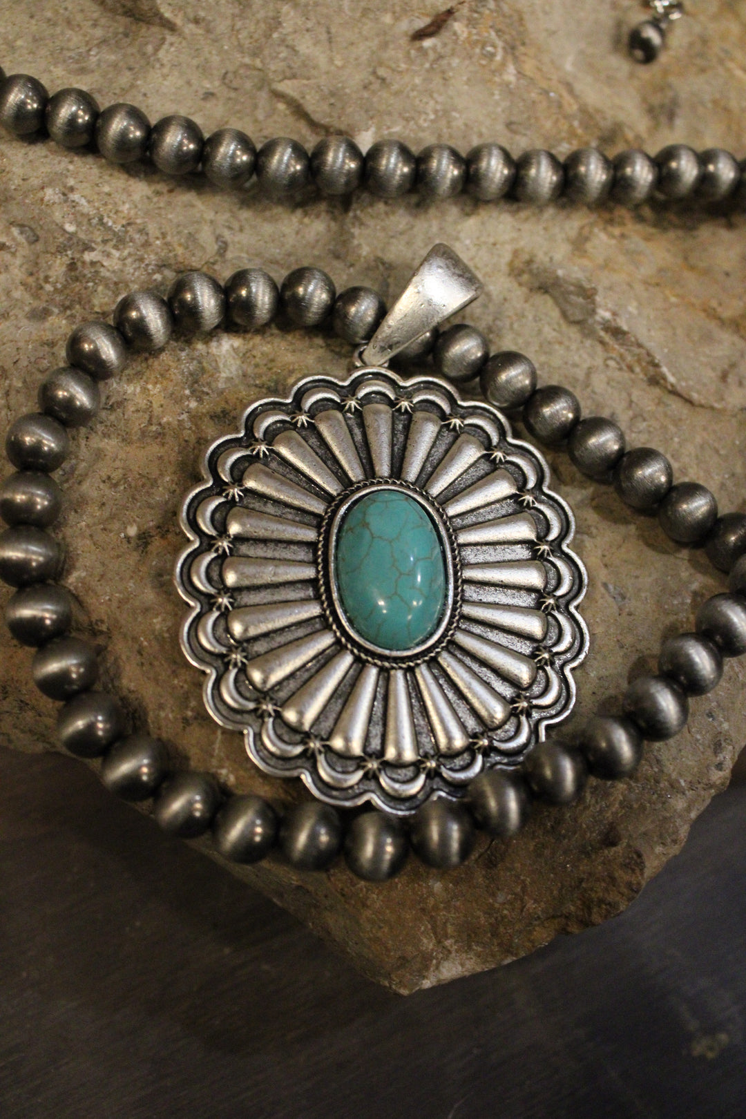 Pressed Prairie Flower Necklace