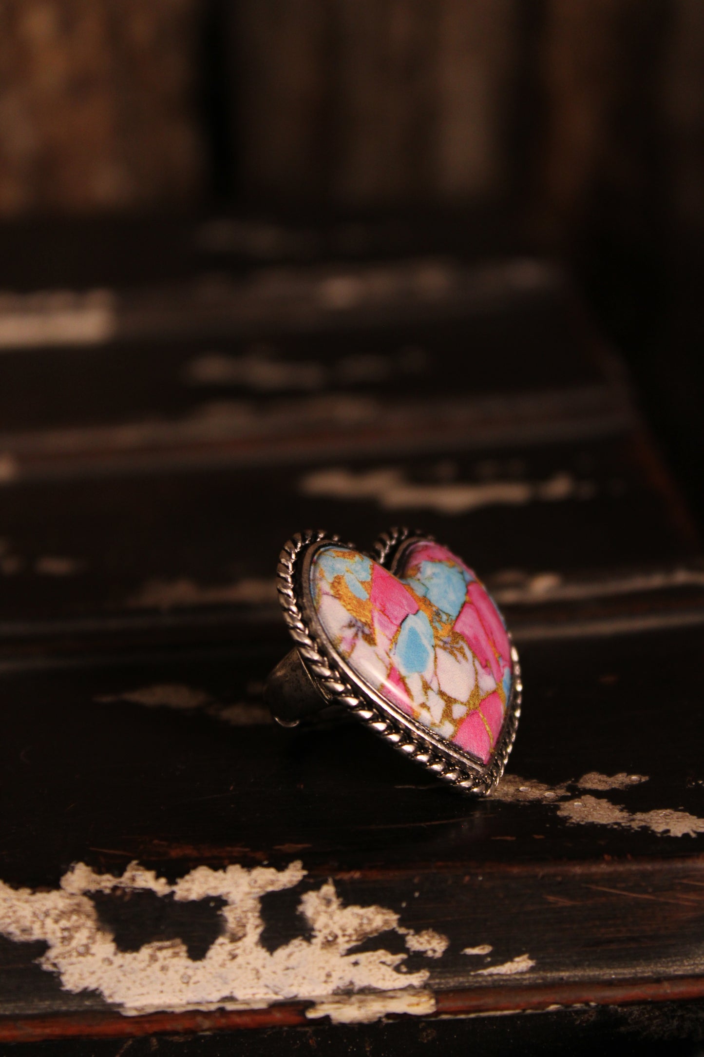 Kaleidoscope Love Ring