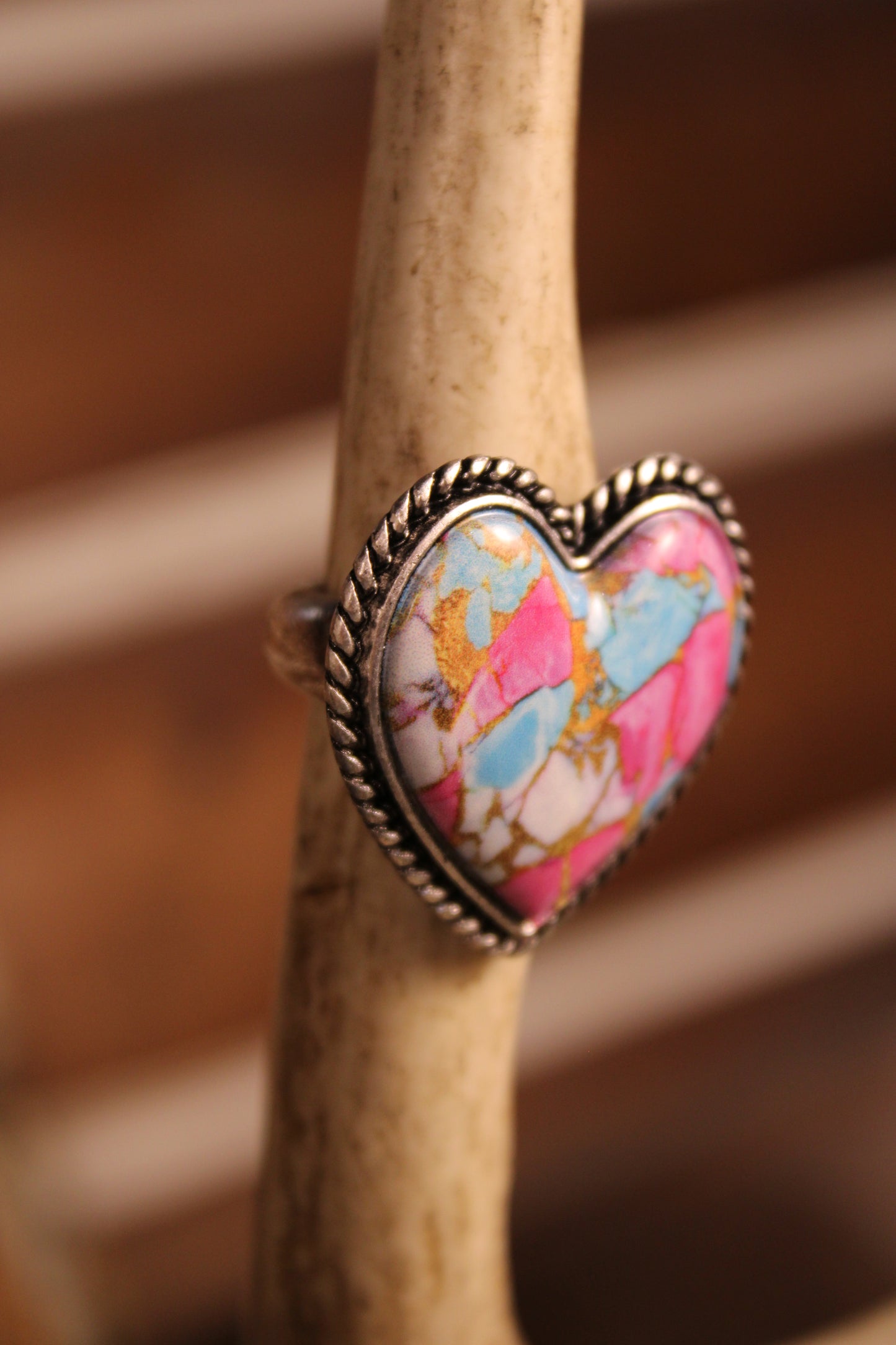 Kaleidoscope Love Ring