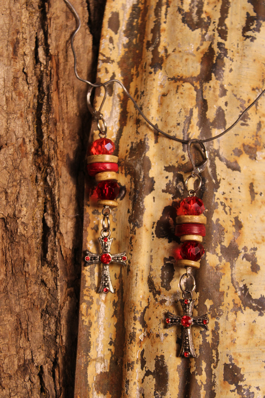 FGO Crimson Silverwood Earrings