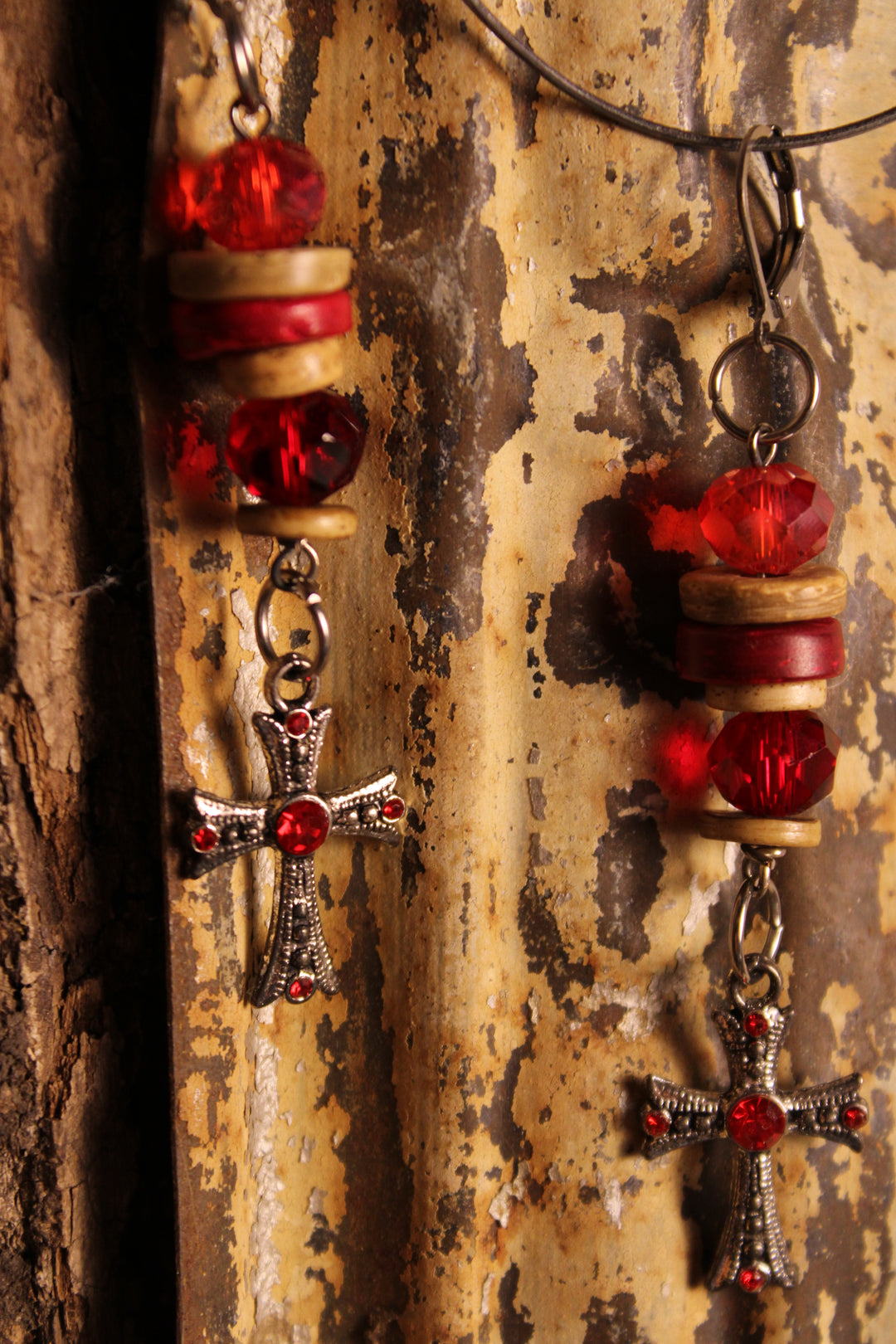 FGO Crimson Silverwood Earrings