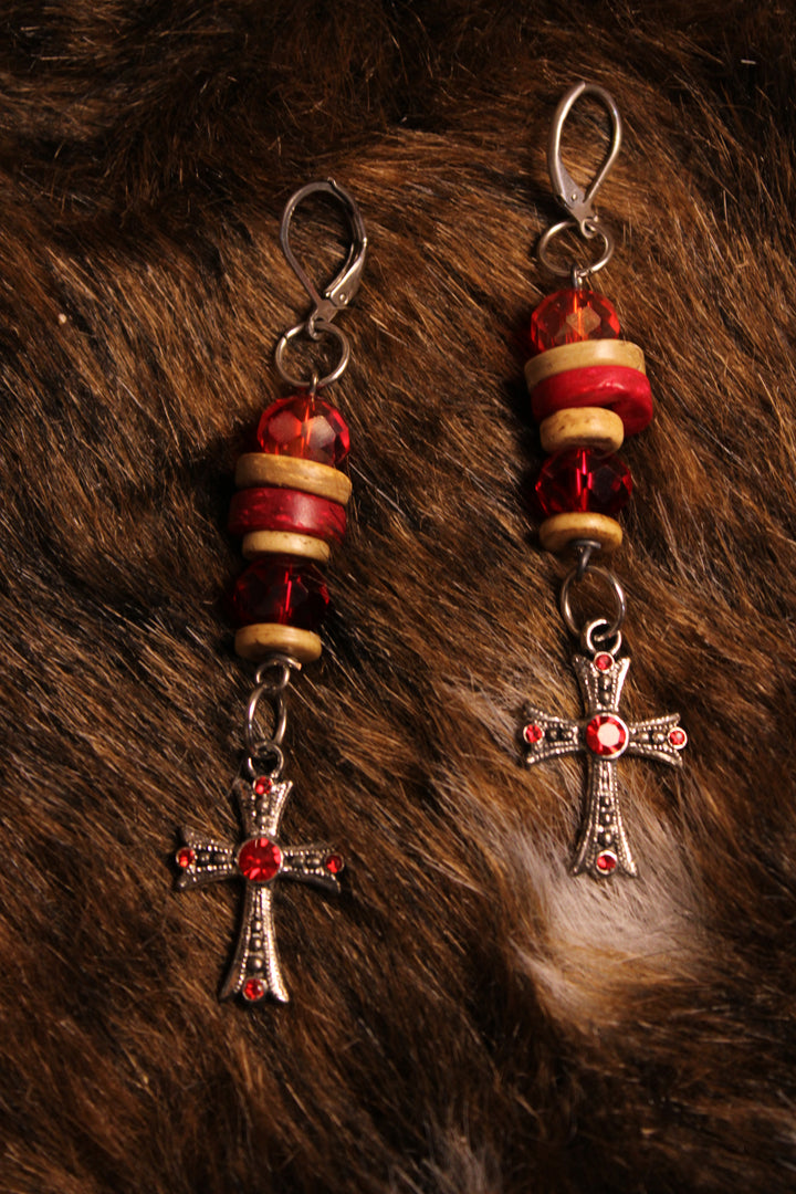 FGO Crimson Silverwood Earrings