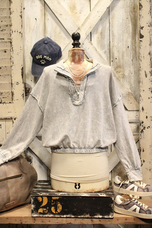Tumbleweed Gray Pullover