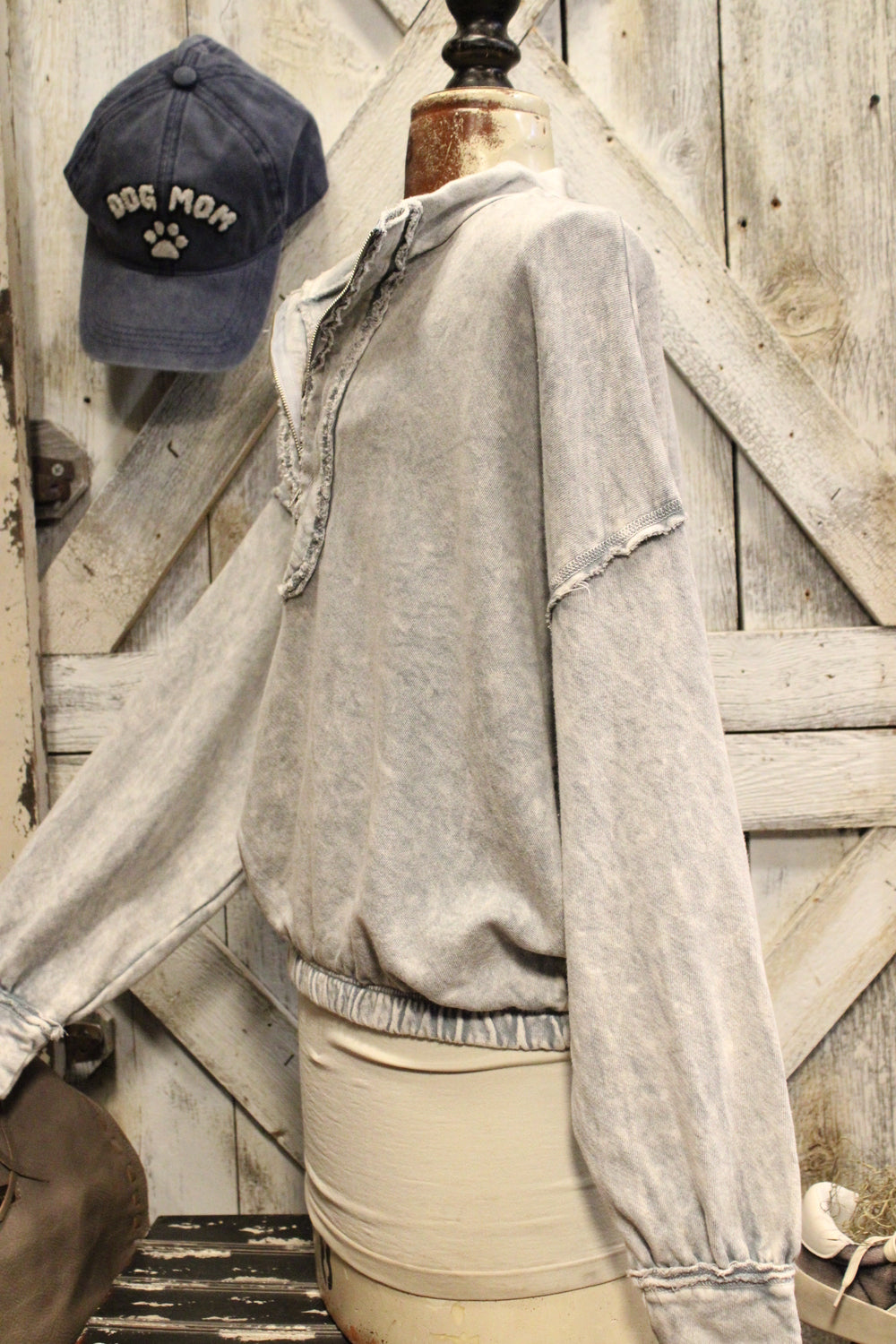 Tumbleweed Gray Pullover