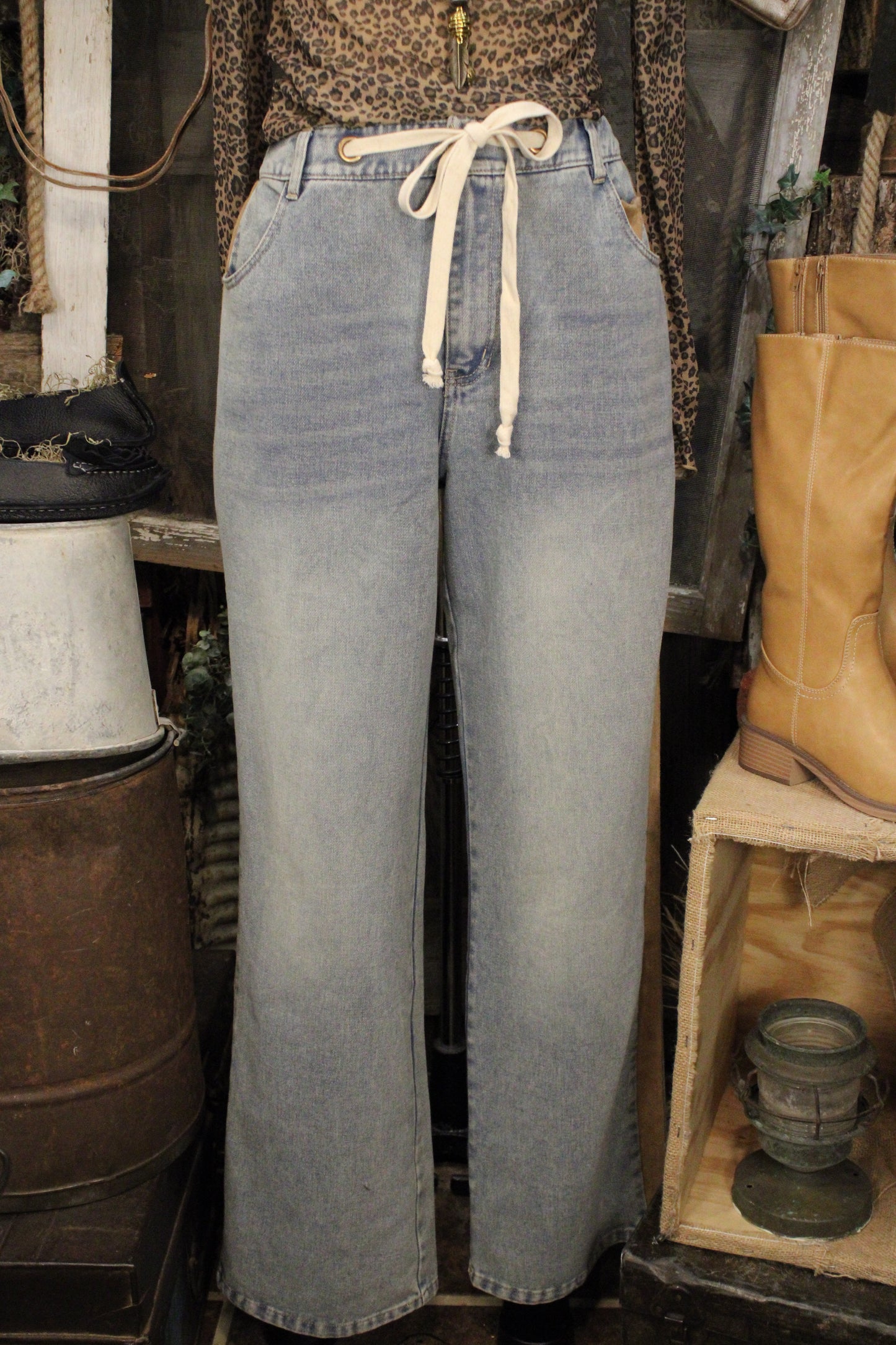 Sundown Side Stripe Jeans