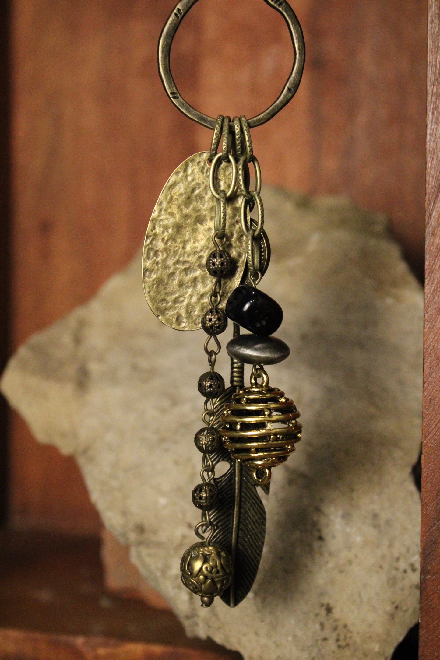 Acacia Feather Necklace