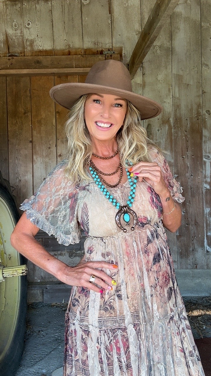 Sparkle And Shine Bronze Necklace