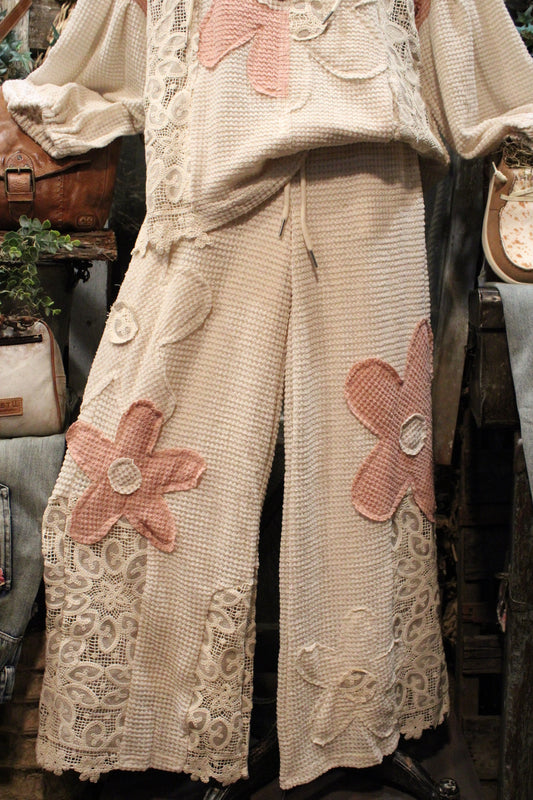 Lacy Lucy Thermal Knit Pants