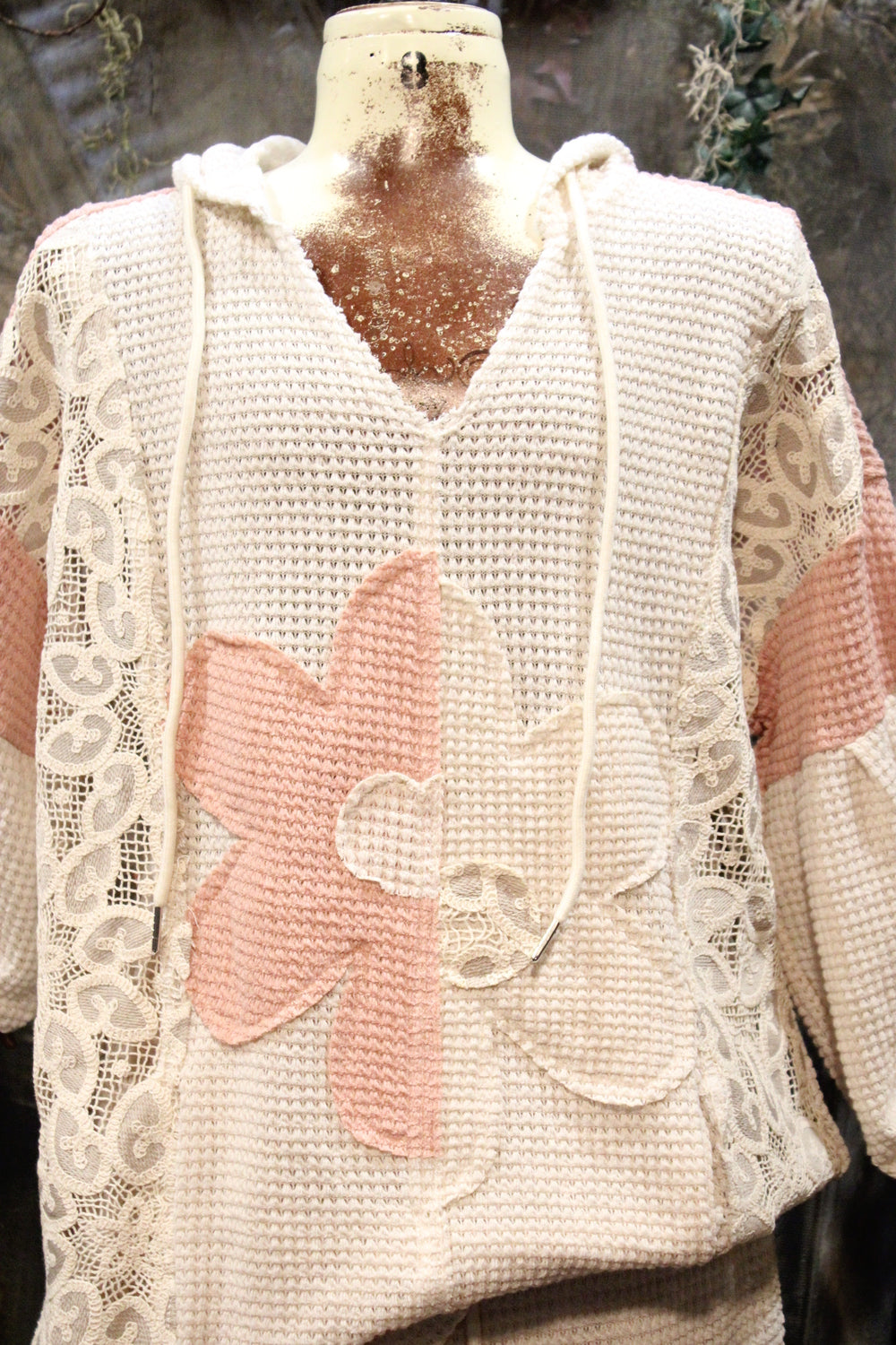 Lacy Lucy Thermal Knit Casual