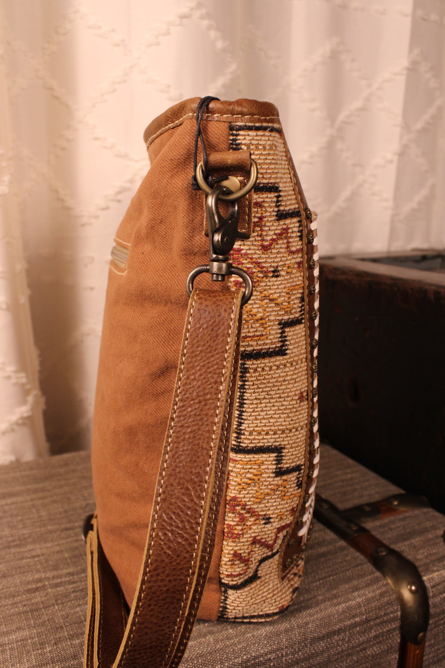 Desert Sunflower Tapestry Bag