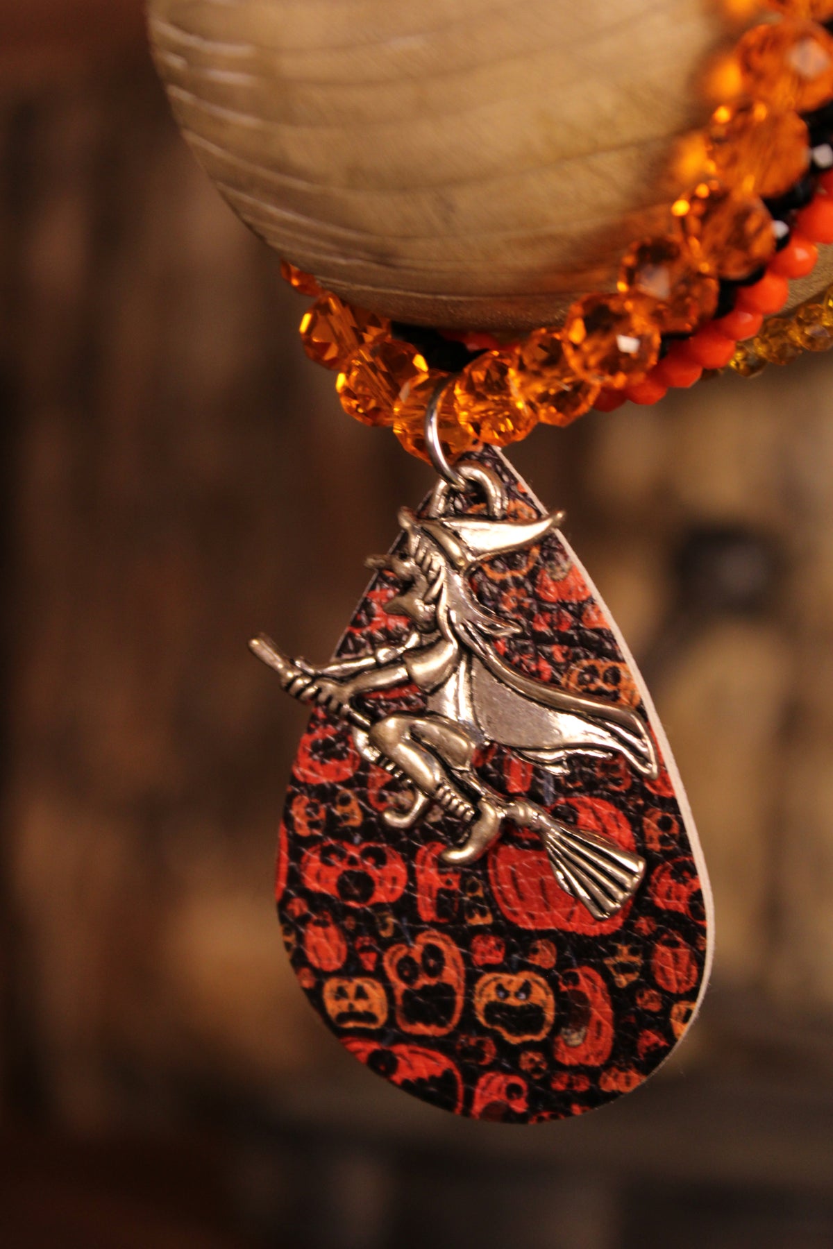 Spooktacular Witch Charm Bracelet