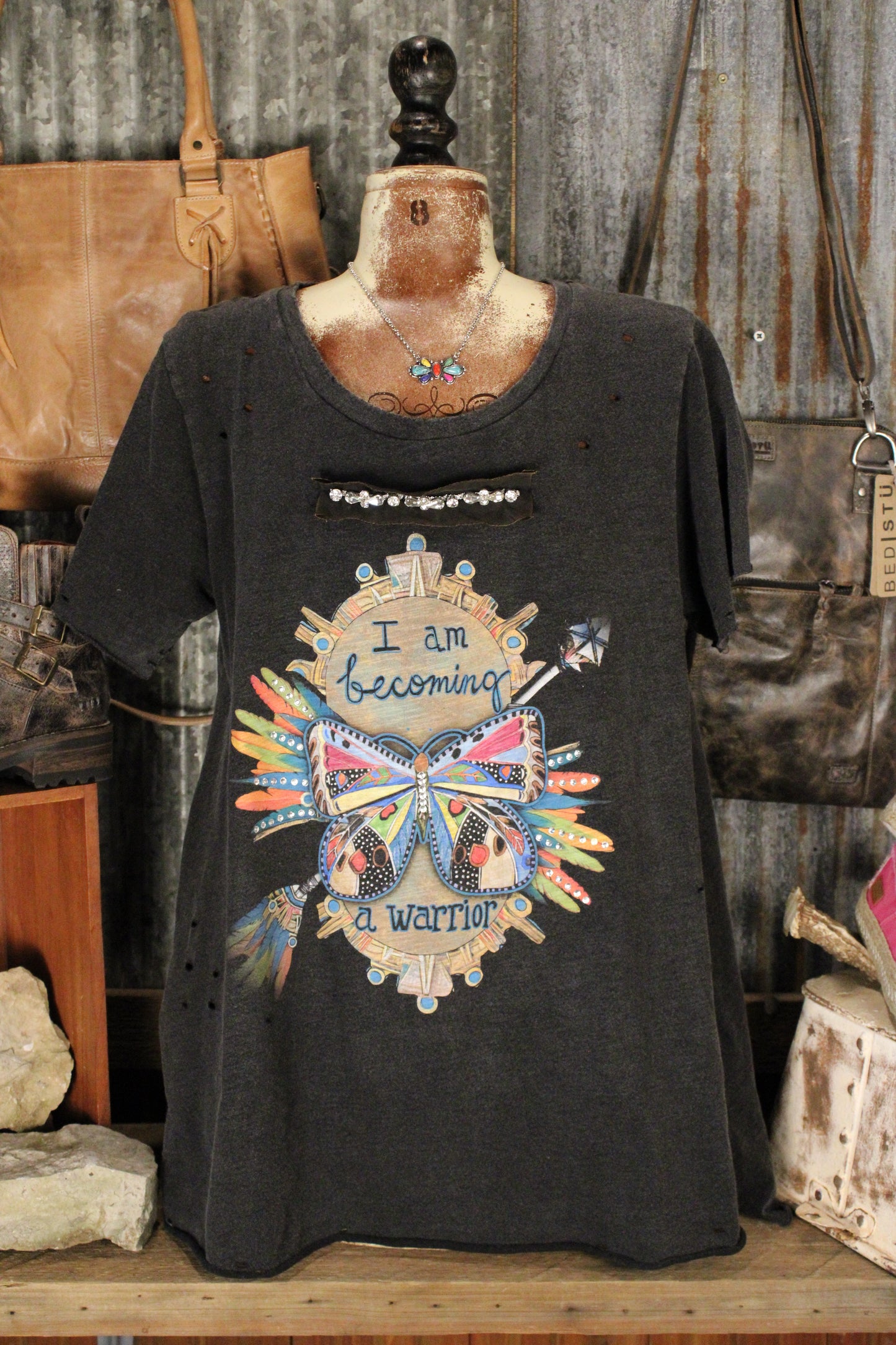 I Am Becoming A Warrior Tunic