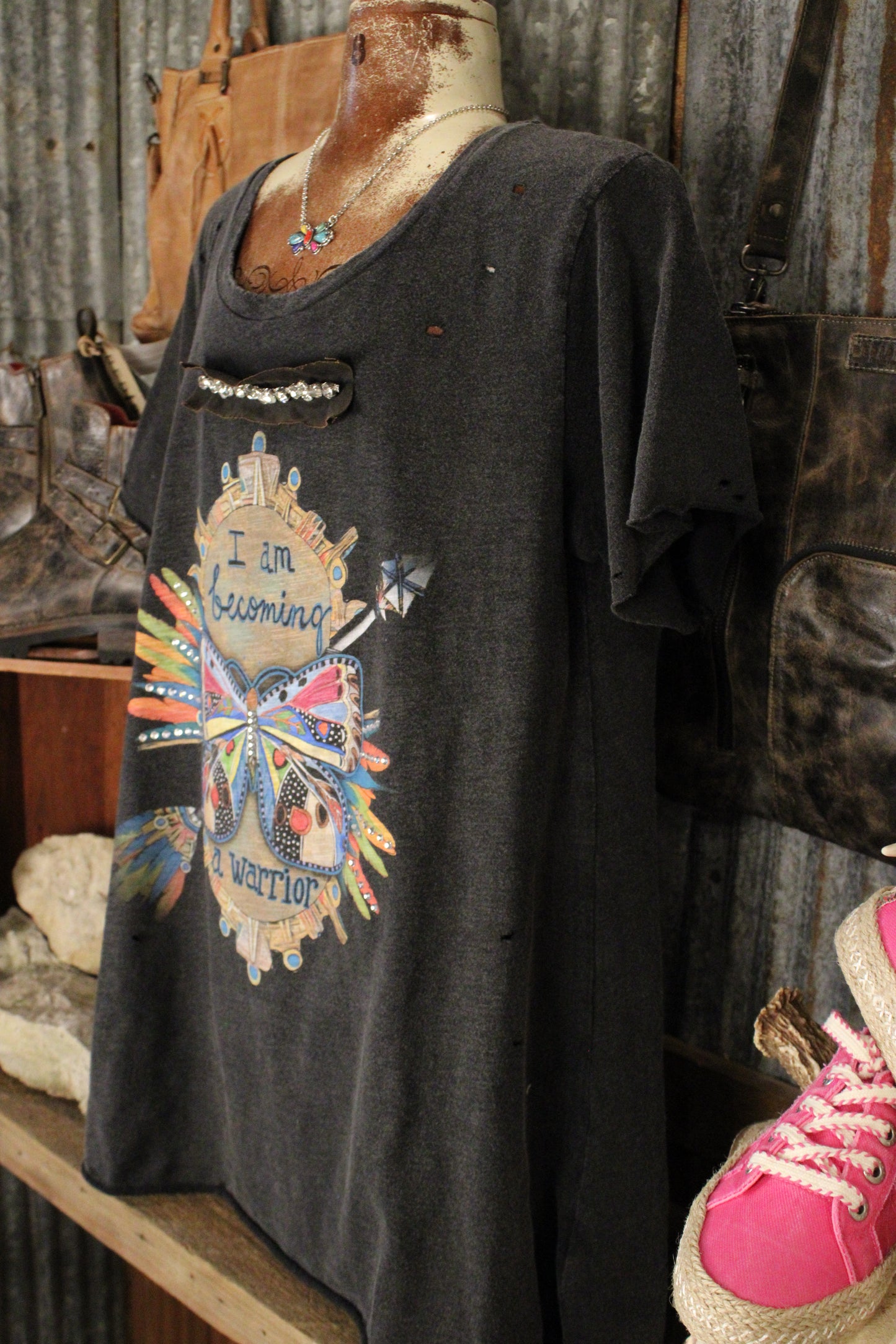 I Am Becoming A Warrior Tunic