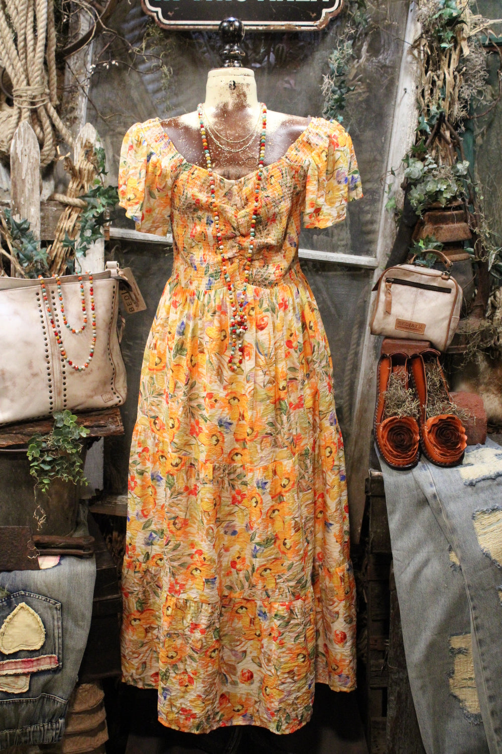Sunshine Serenade Maxi Dress