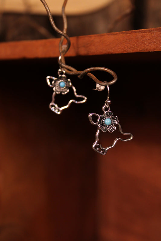 Daisy Bloom Dangle Earrings