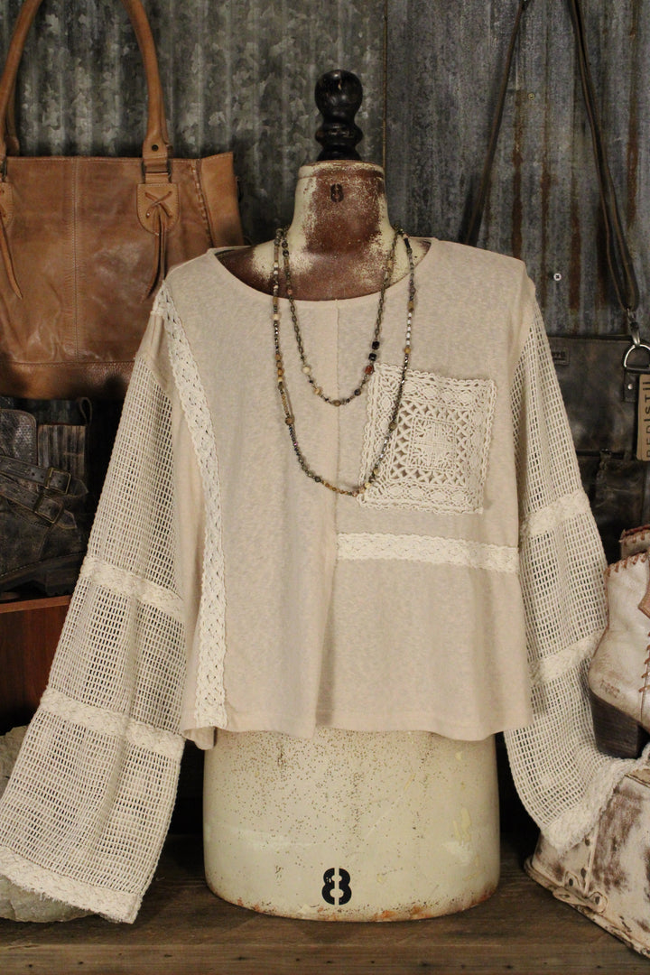 Coconut Cream Casual Blouse