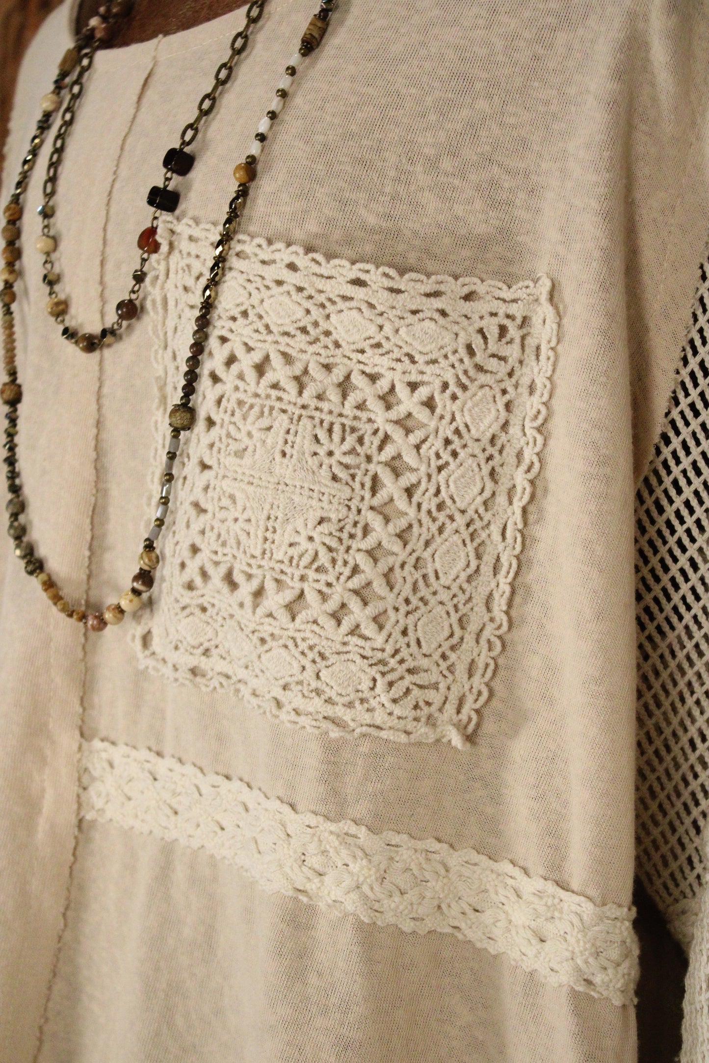 Coconut Cream Casual Blouse