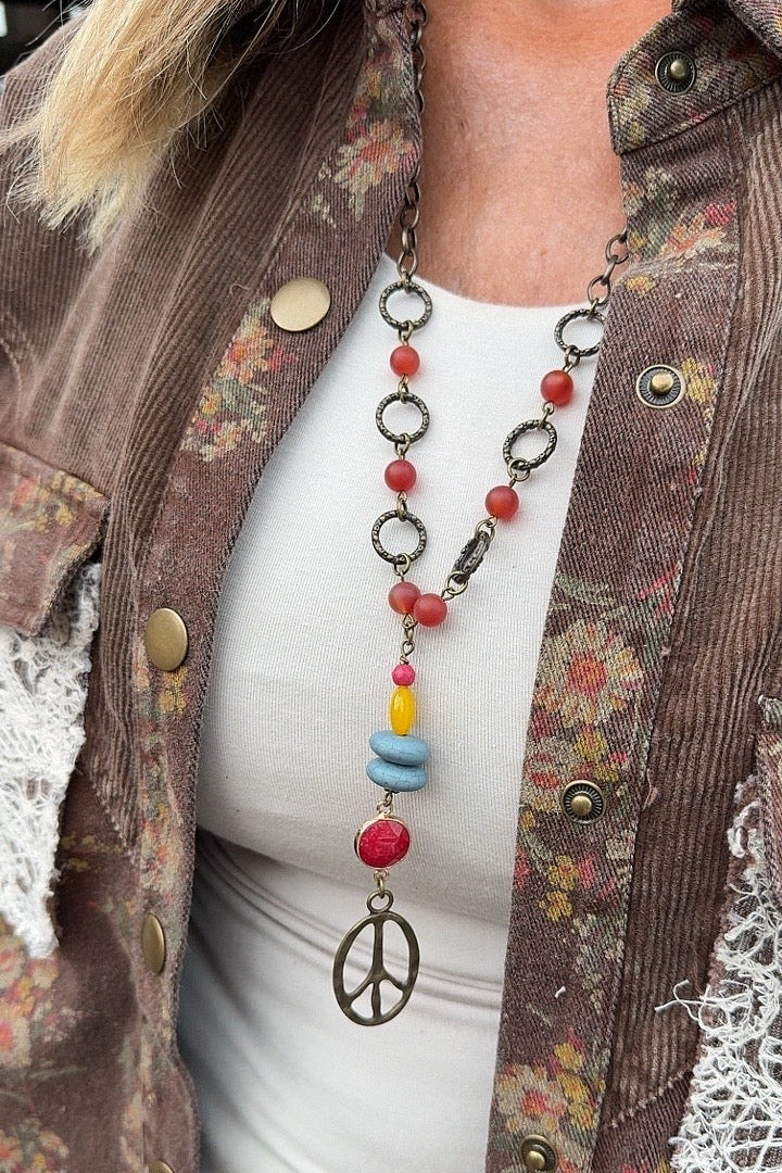 Chandler Peace Necklace