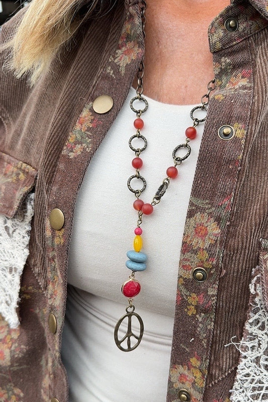 Chandler Peace Necklace