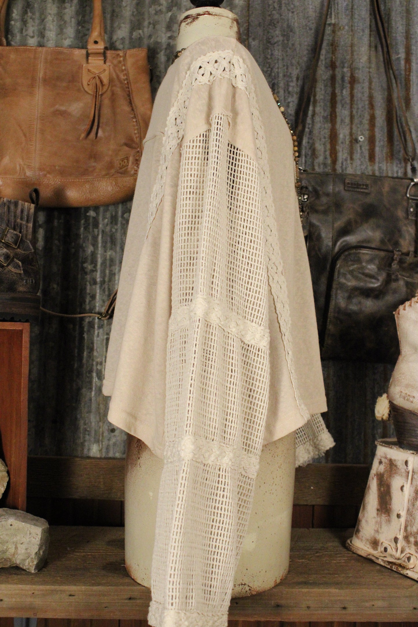 Coconut Cream Casual Blouse