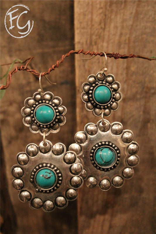 Women's Earrings, Farm Girls Fancy Frills