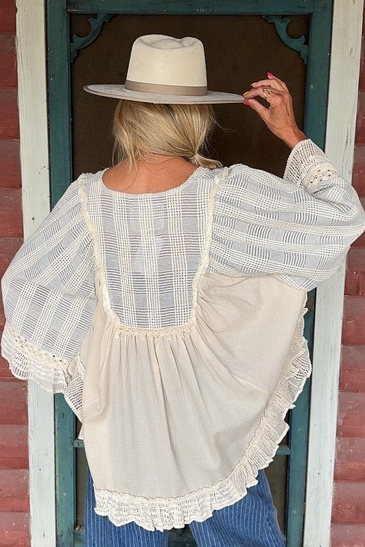 Desert Horizon Natural Blouse