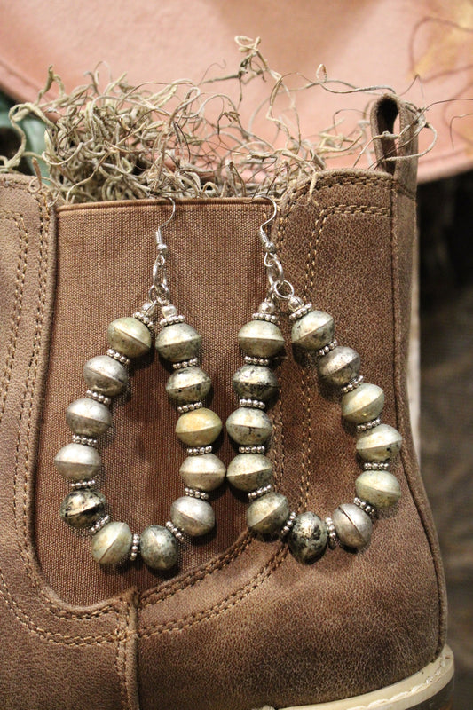 Ghost Town Gold Earrings