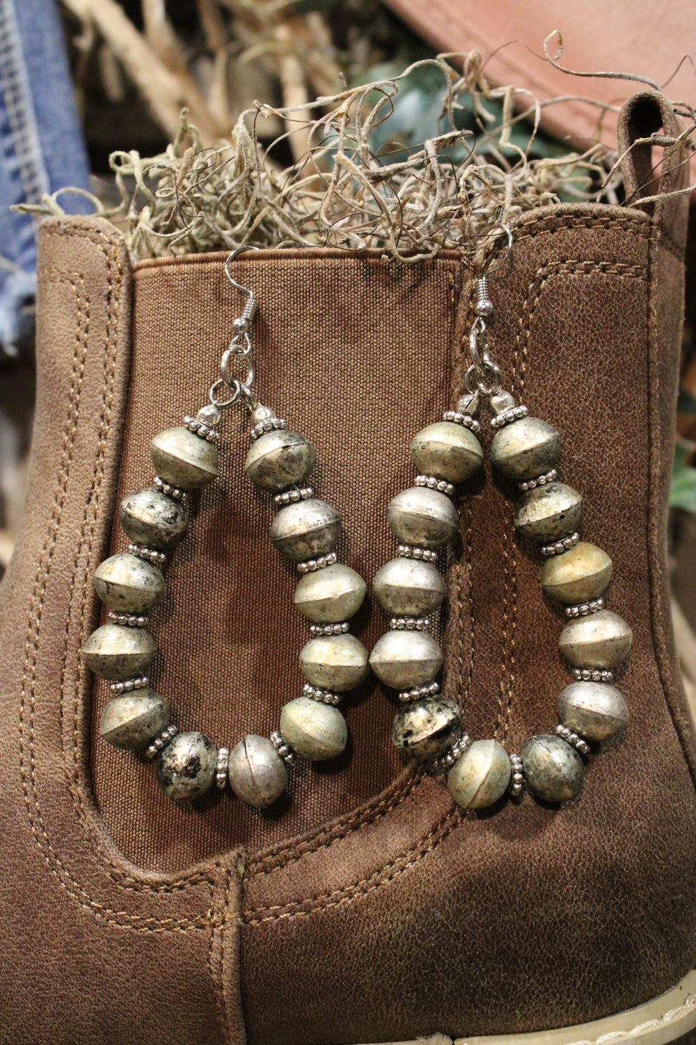 Ghost Town Gold Earrings
