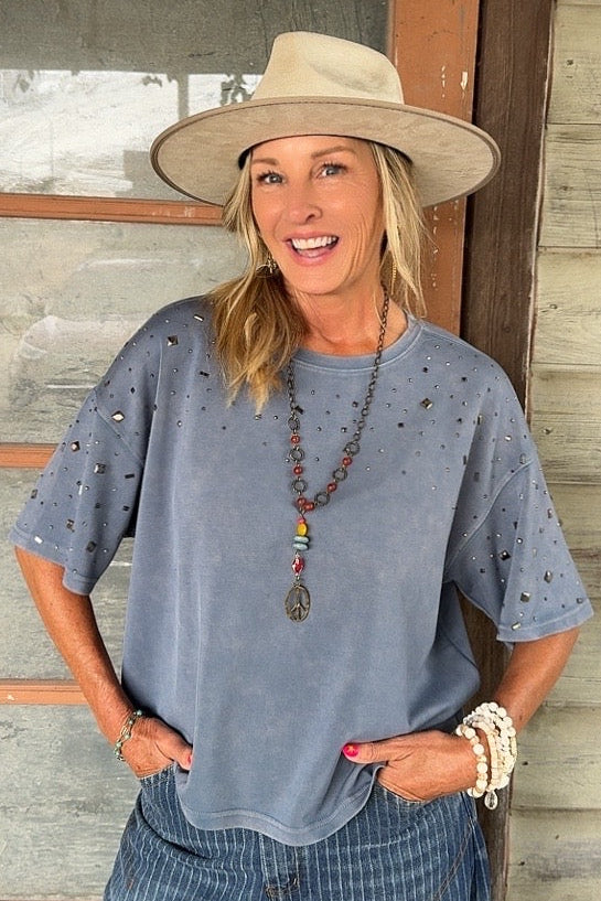 Starlight Indigo Top