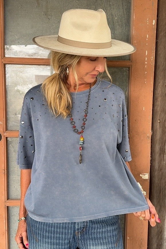 Starlight Indigo Top