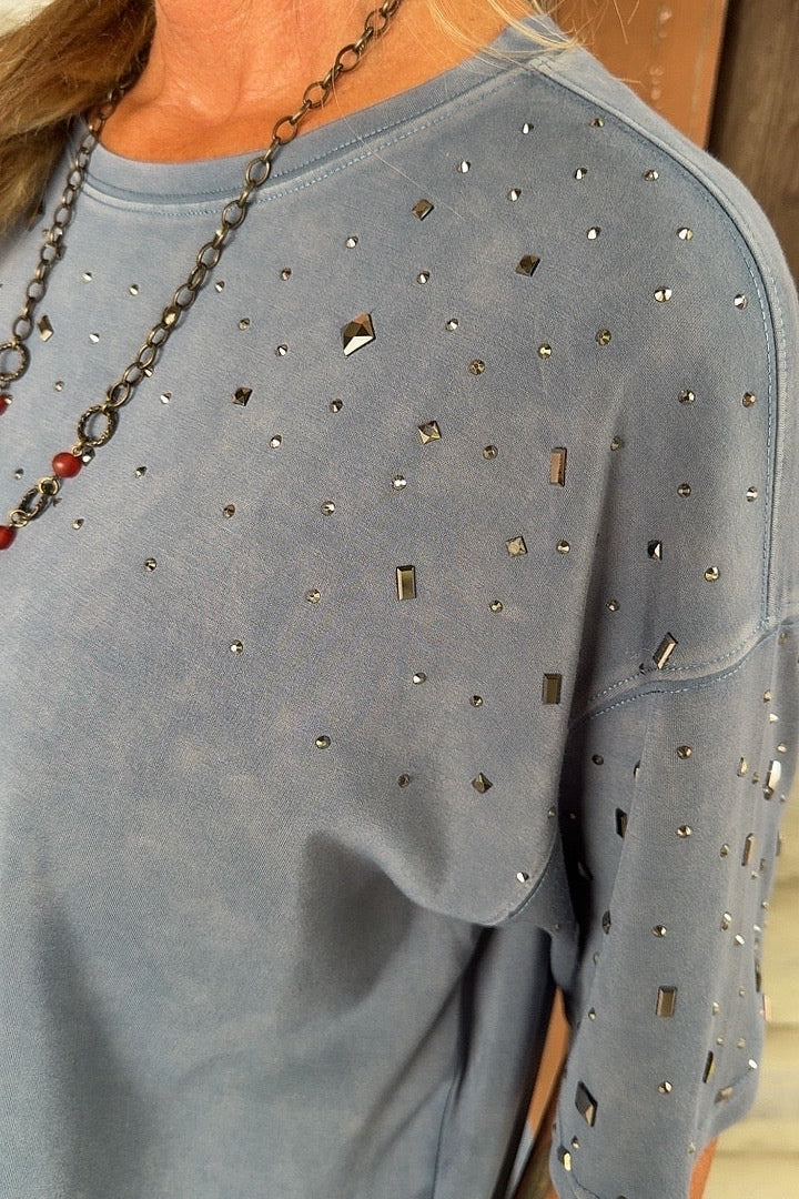 Starlight Indigo Top